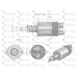 Starterio jungiklis 11d gimimo ir 9323