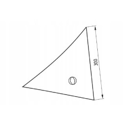 5040063240 dešinė purvo krūtinė, viena skylė