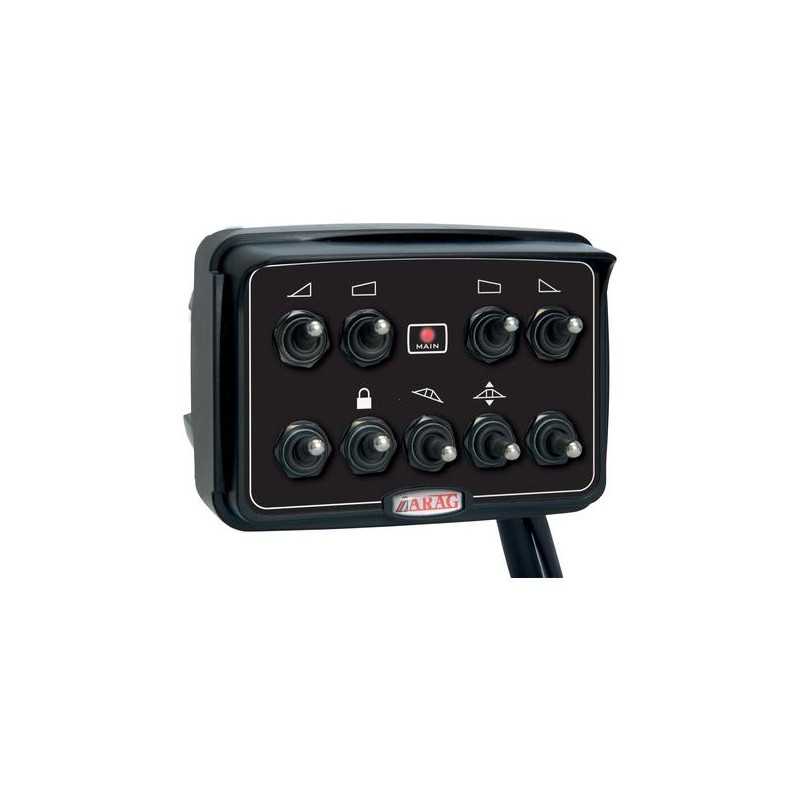 Hidraulinio valdymo pulto serija 4669 6 3 skyriai a
