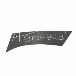 Kairioji brikso plūgo liejimo lentos krūtinė