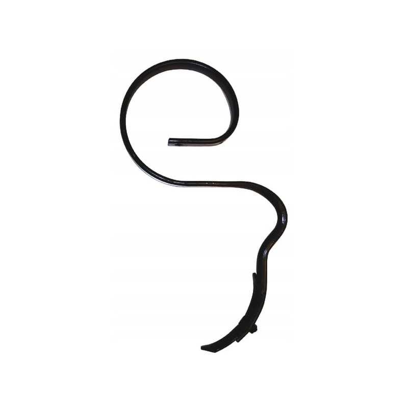 Spyruoklinis noragas 32x10x560 mm su noragėliais cp12144