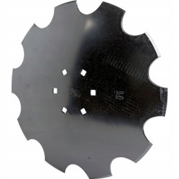 Hd460120 dantytas akėčių diskas 460x4 mm 6 skylės