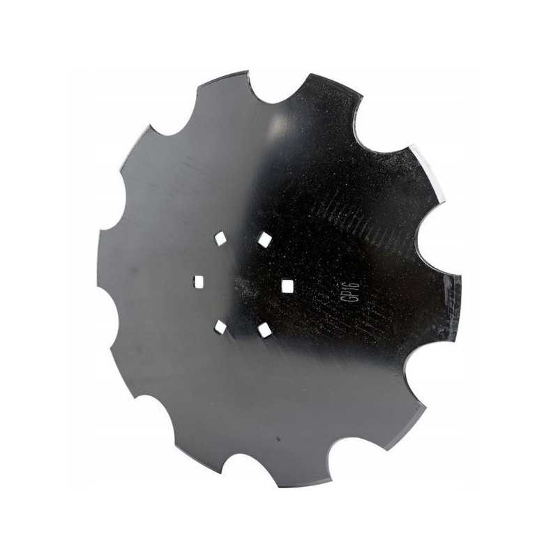 Hd460120 dantytas akėčių diskas 460x4 mm 6 skylės