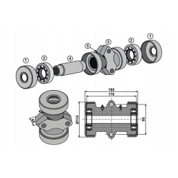 17100001 talpinimo rinkinys 30x30 kv