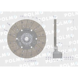 Sankabos diskas 4460000 bizon polmo