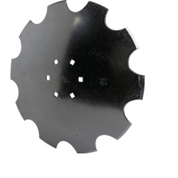 Dantytas akėčių diskas 460x4 mm, skirtas 6 skylių stebulei