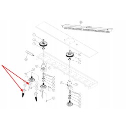980145 kairysis kultivatoriaus akėčių noragas