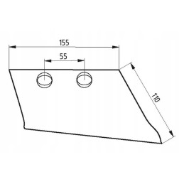 507419114 dešinysis universalus skimerio peilis