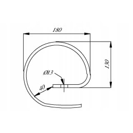 Cp510 armavimo spyruoklė 32x10mm anga 13mm