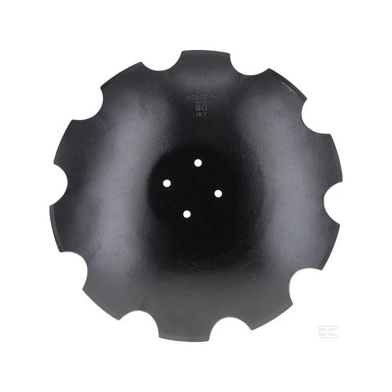 Hd560498 dantytas akėčių diskas 560x4 mm 4 skylės
