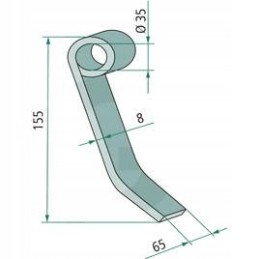 8900413 grimme peilis