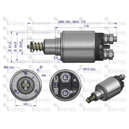 Įjungimas ir išjungimas, starterio solenoidas