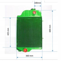John Deere 1630 ktag0045 radiatorius