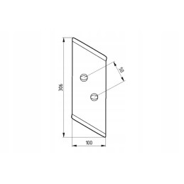 507594610 dešinės ašmenų dangtis 94610