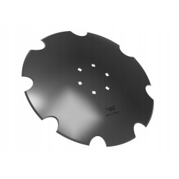 Dantytas diskas su 8 fi 510, tvirtinimas 6 120 4 mm