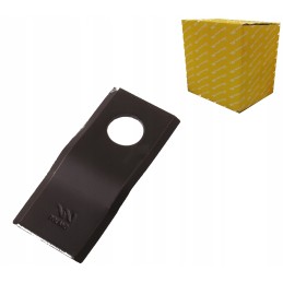 Išlenktas vejapjovės peilis 105x46x3mm 25 vnt