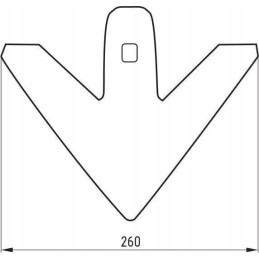 Gesifoot jungtis 260 mm ap 567 1655004540