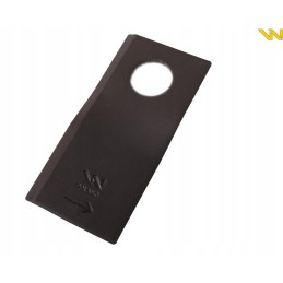Kairysis vejapjovės peilis 108x50x3mm 25 vnt