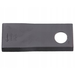 Kairysis vejapjovės peilis 120x49x4mm skylė 21 25vnt