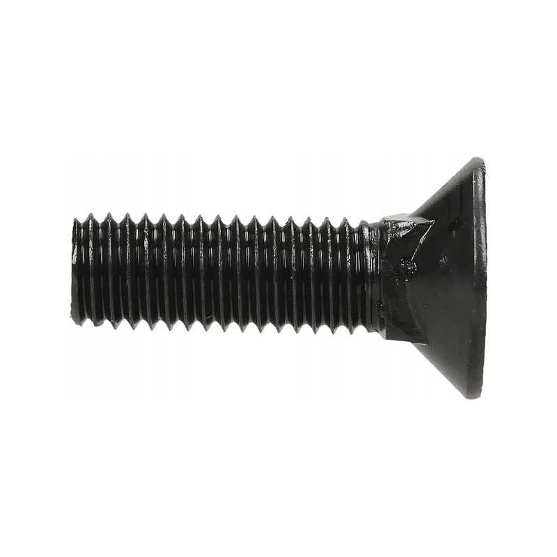 Sraigtas 4 kampu su atrama din608 m12x40 mm