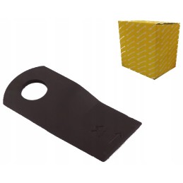 Kairysis vejapjovės peilis 105x47x4mm 25 vnt