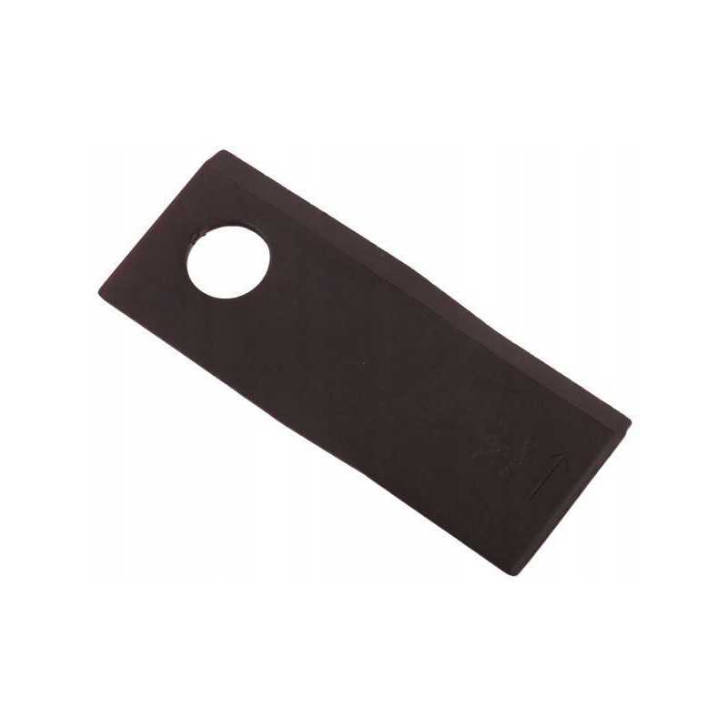 Kairysis vejapjovės peilis 118x48x4mm skylė 19 25vnt