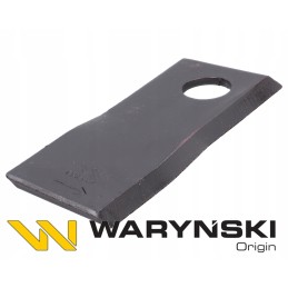 Kairysis vejapjovės peilis 118x48x4mm skylė 19 25vnt
