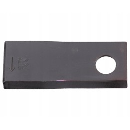 Kairysis vejapjovės peilis 118x48x4mm skylė 19 25vnt