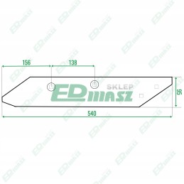 Slydimo juosta dešinė mx Unia po 1879 1150510030