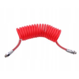 Raudonas spiralinis kabelis, gz 16x1 5 6m, Polmo