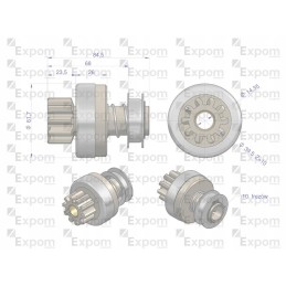 Spark MSX 190 starterio movos mazgas