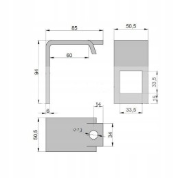 Užpildo danties dangtis ant 60x60 formuotojo