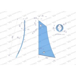 Dešinysis purvo kambario prieplauka turi dvi skylutes, galima naudoti per