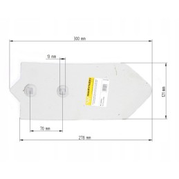 Kos Unia AP701 Warynski ražienų kultivatoriaus agregato lankas