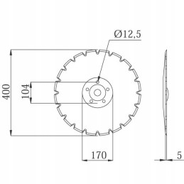 Vaderstad sėjamosios disko 410mm 451371 keitimas