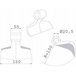 Agrimaster ck1170 peilis