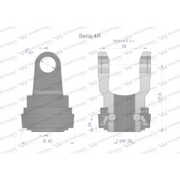 Šakinis krautuvas su žiedu 1 3 8 z6 27x82 ce2020