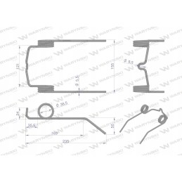 Lanksti pirštų variklio ritė New Holland