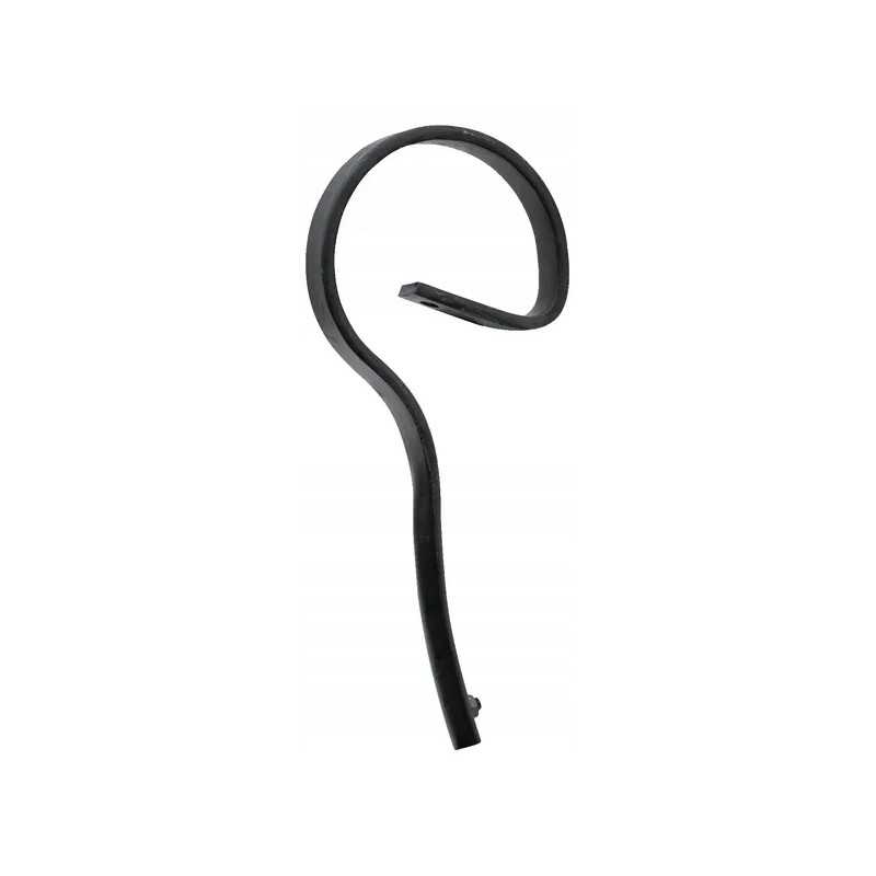 Kultivatoriaus noragai 25x8x340 mm be bagrame dalies