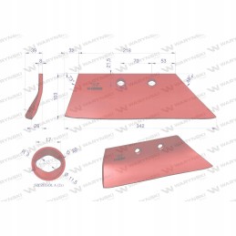 Dešinysis skimerio peilis 8 9 Borowa Warynski