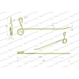 Ekstremalios galvutės lanksčių variklio sparnų pirštas