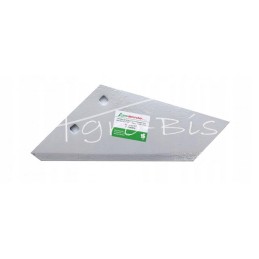 Ražienų kultivatoriaus peilis, kairysis, LP 240, 2 skylės