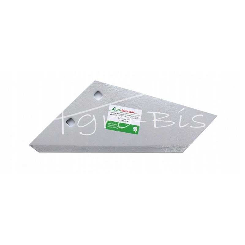 Ražienų kultivatoriaus peilis, kairysis, LP 240, 2 skylės