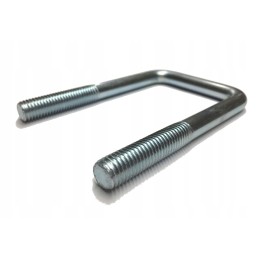 U formos varžtas, jungas, spaustukas, M12 60x110, poveržlė, veržlė