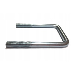 U formos varžtas, jungas, spaustukas, M12, 70x120, poveržlė, veržlė