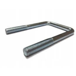 U formos varžtas, jungas, spaustukas, M12, 70x120, poveržlė, veržlė