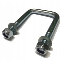 U formos varžtas, jungas, spaustukas, M12 60x90, poveržlė, veržlė