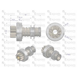 Starterio movos mazgas r 5c 826 700 0