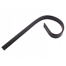 Plokščias spyruoklinis dantis, 3 skylės, 45x10, 620 mm tabo