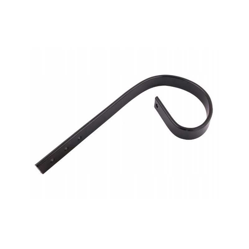 Plokščias spyruoklinis dantis, 3 skylės, 45x10, 620 mm tabo